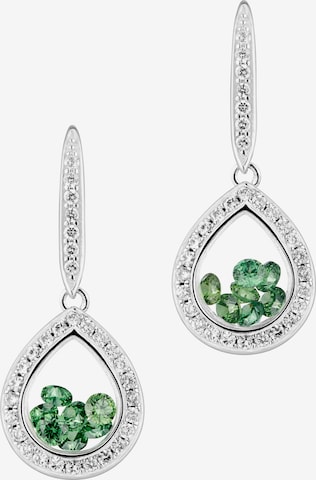 Astra Earrings 'CLEOPATRA'S HEART' in Green: front