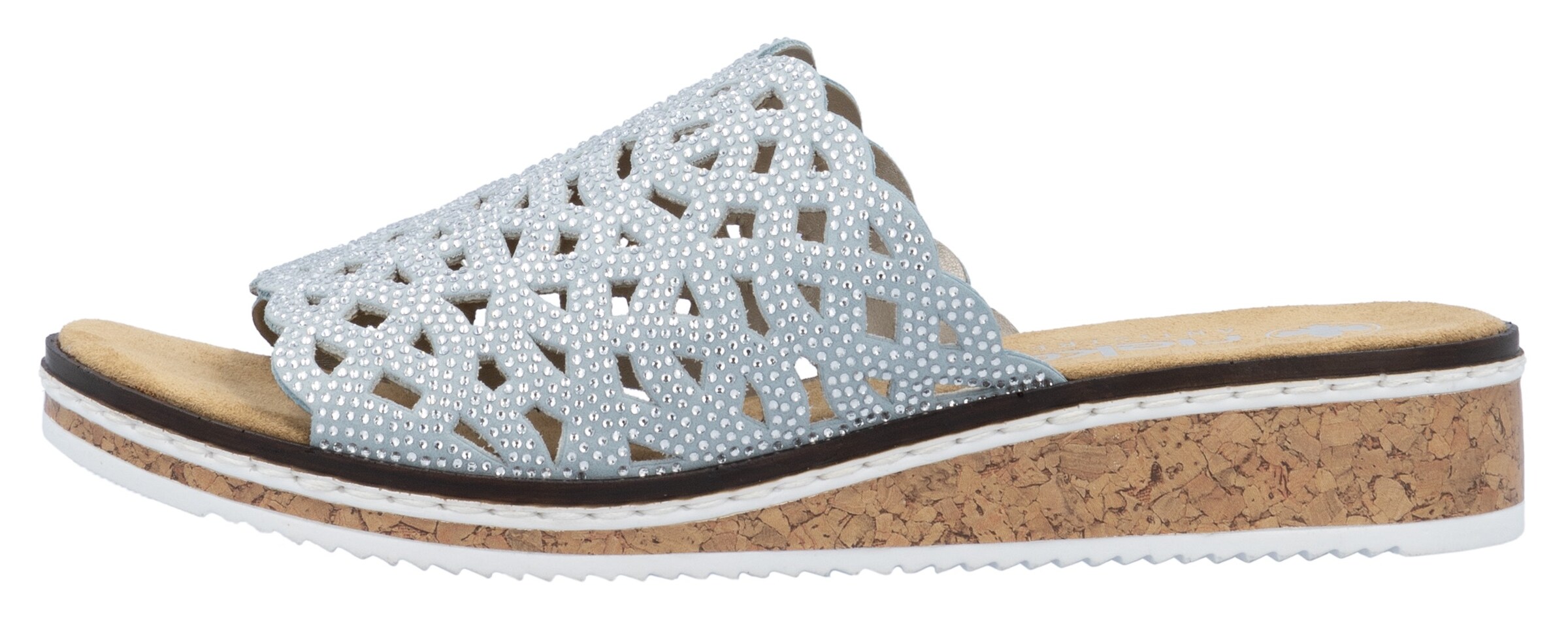 Rieker Pantolette in Blau