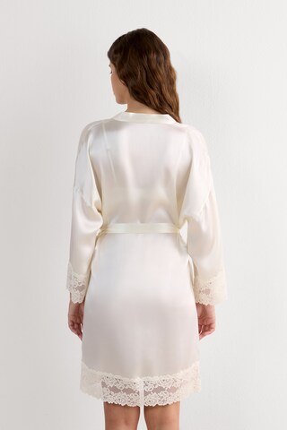 INTIMISSIMI Dressing Gown 'Pretty Flowers' in White