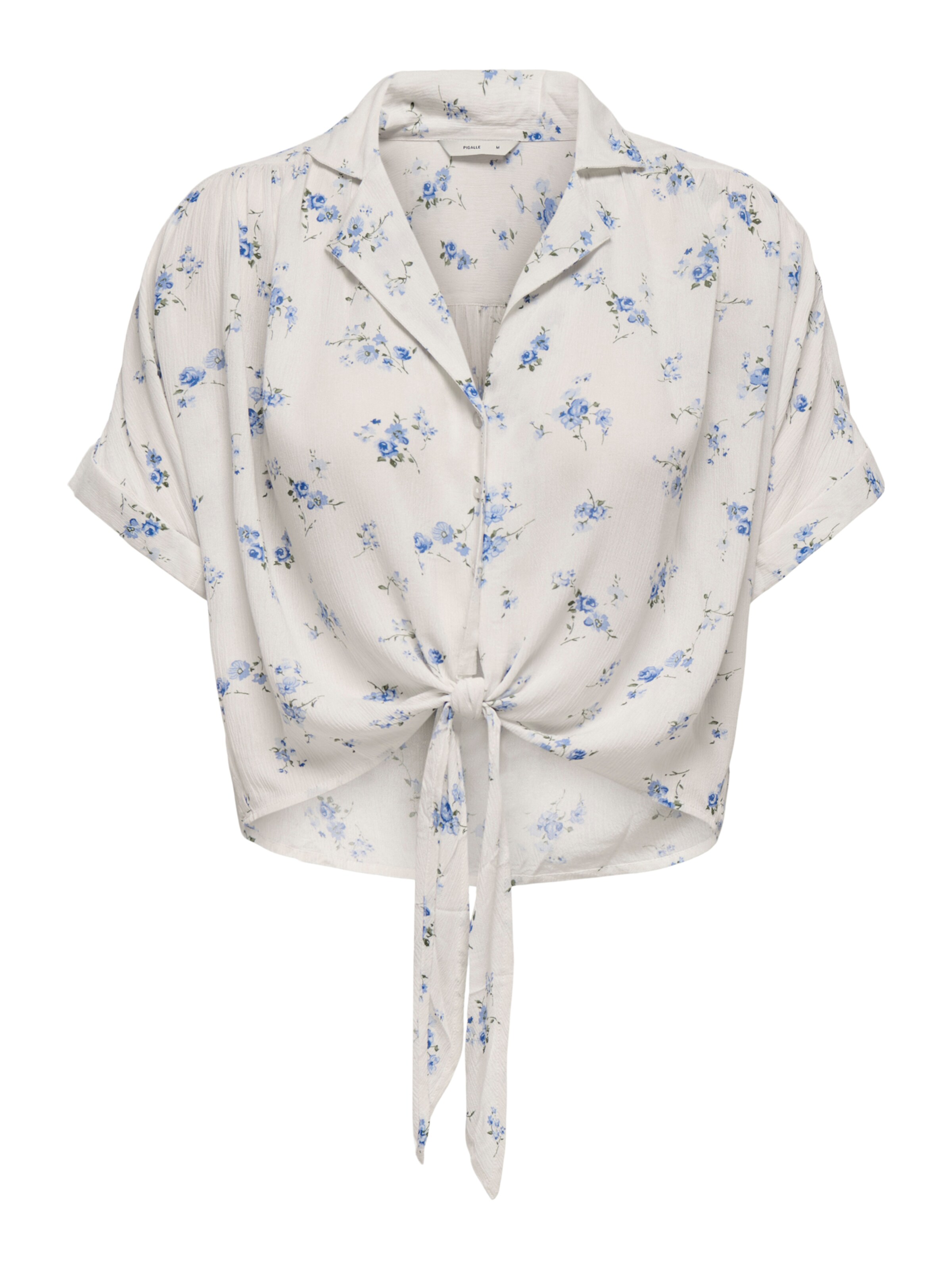 Chemisier 'ONLPAULA' ONLY en blanc : devant