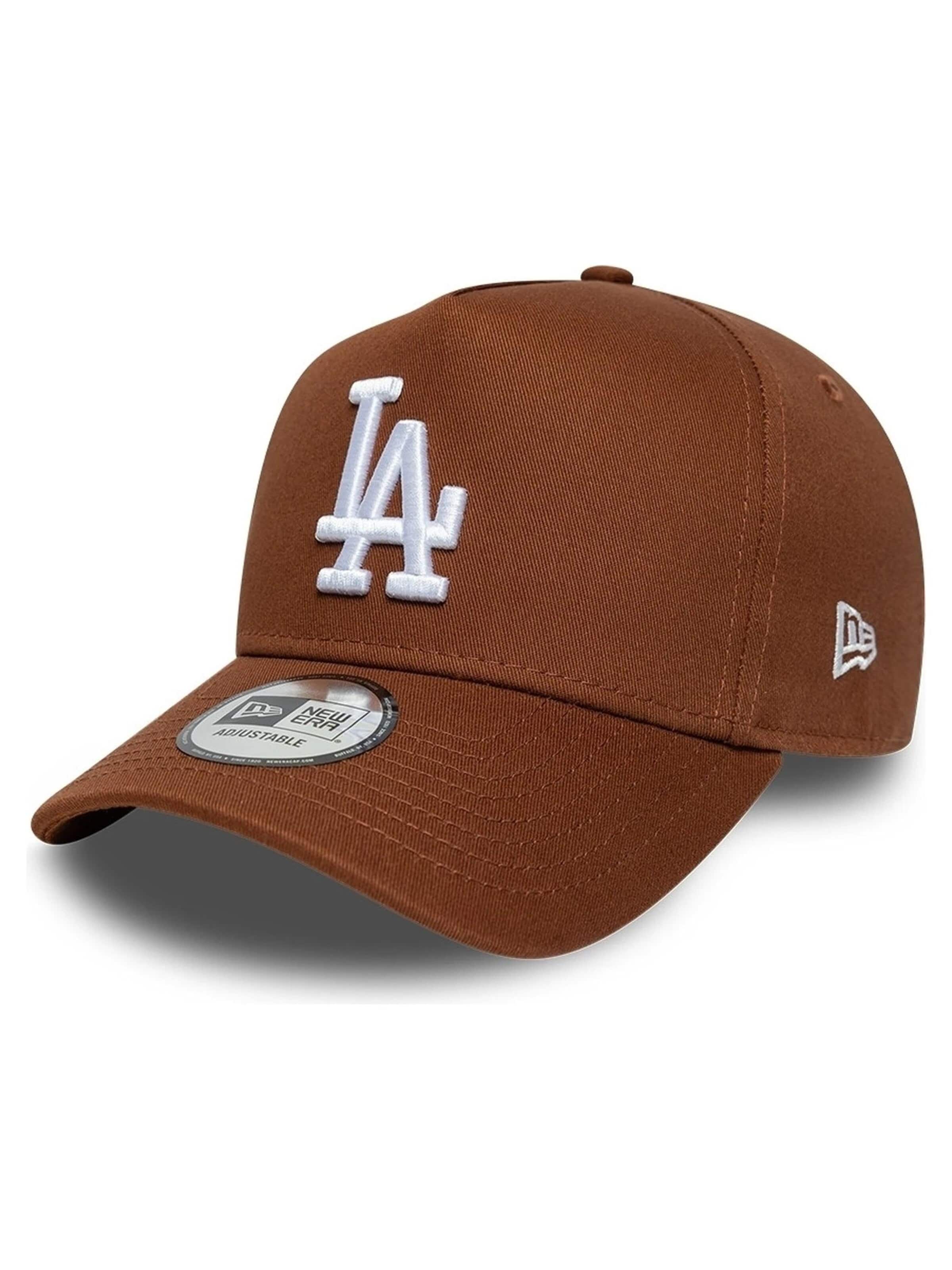 NEW ERA Cap 'Gorra new era marron dodgers league essential e-frame losdod'‌ in Braun