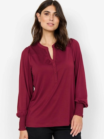 T-shirt 'MARICA' Soyaconcept en rouge : devant