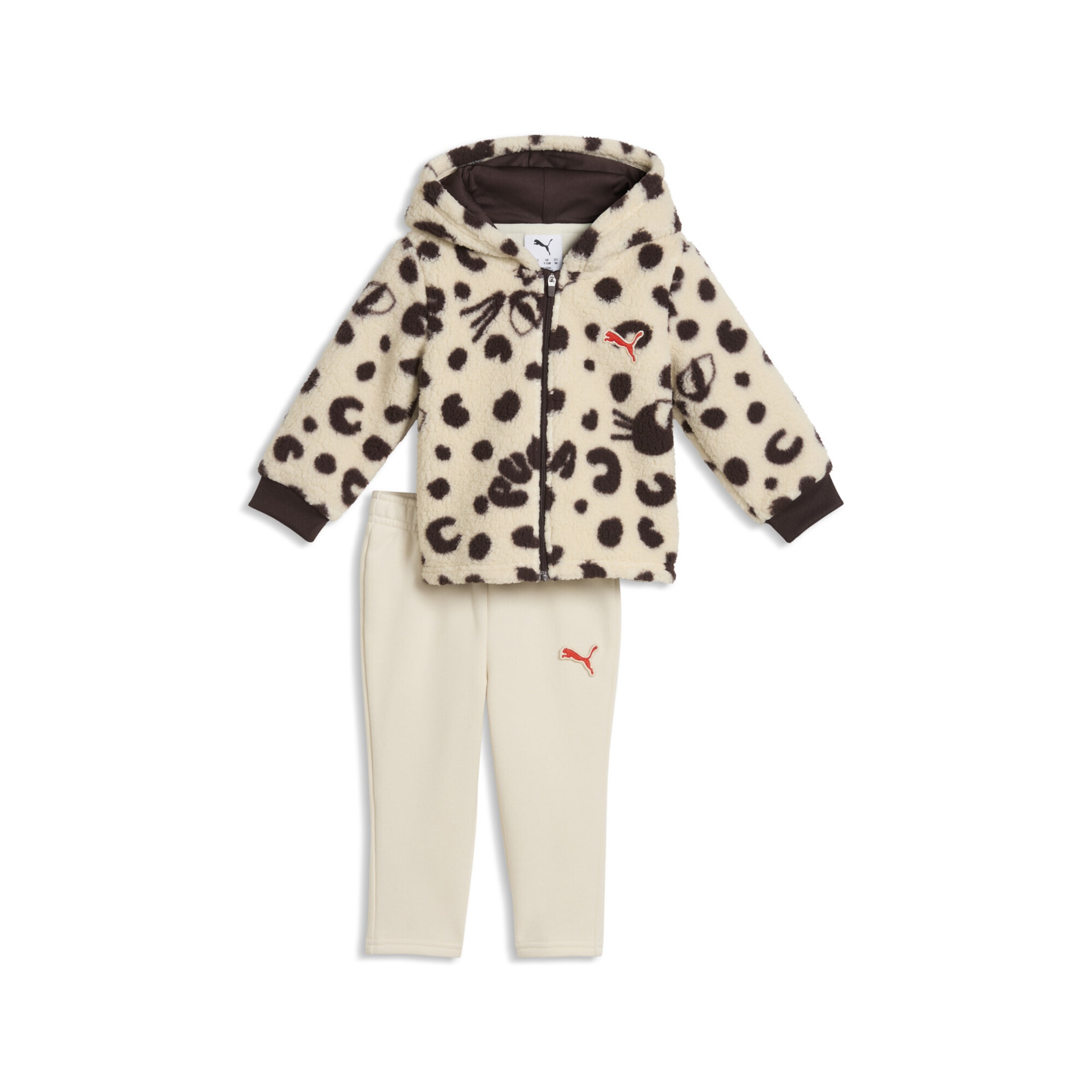 PUMA Tracksuit in Beige: front