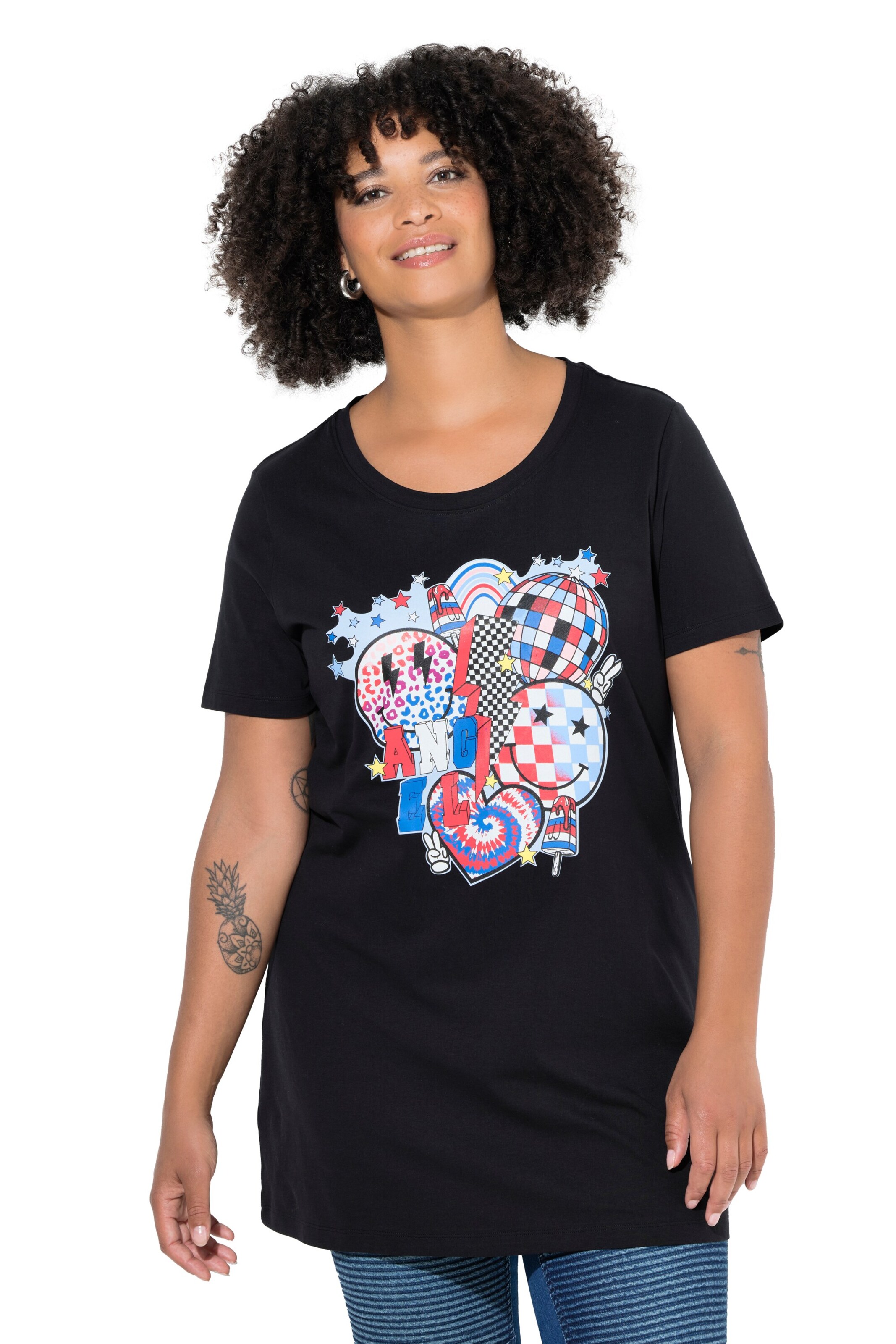 Angel of Style Shirt in Black: front