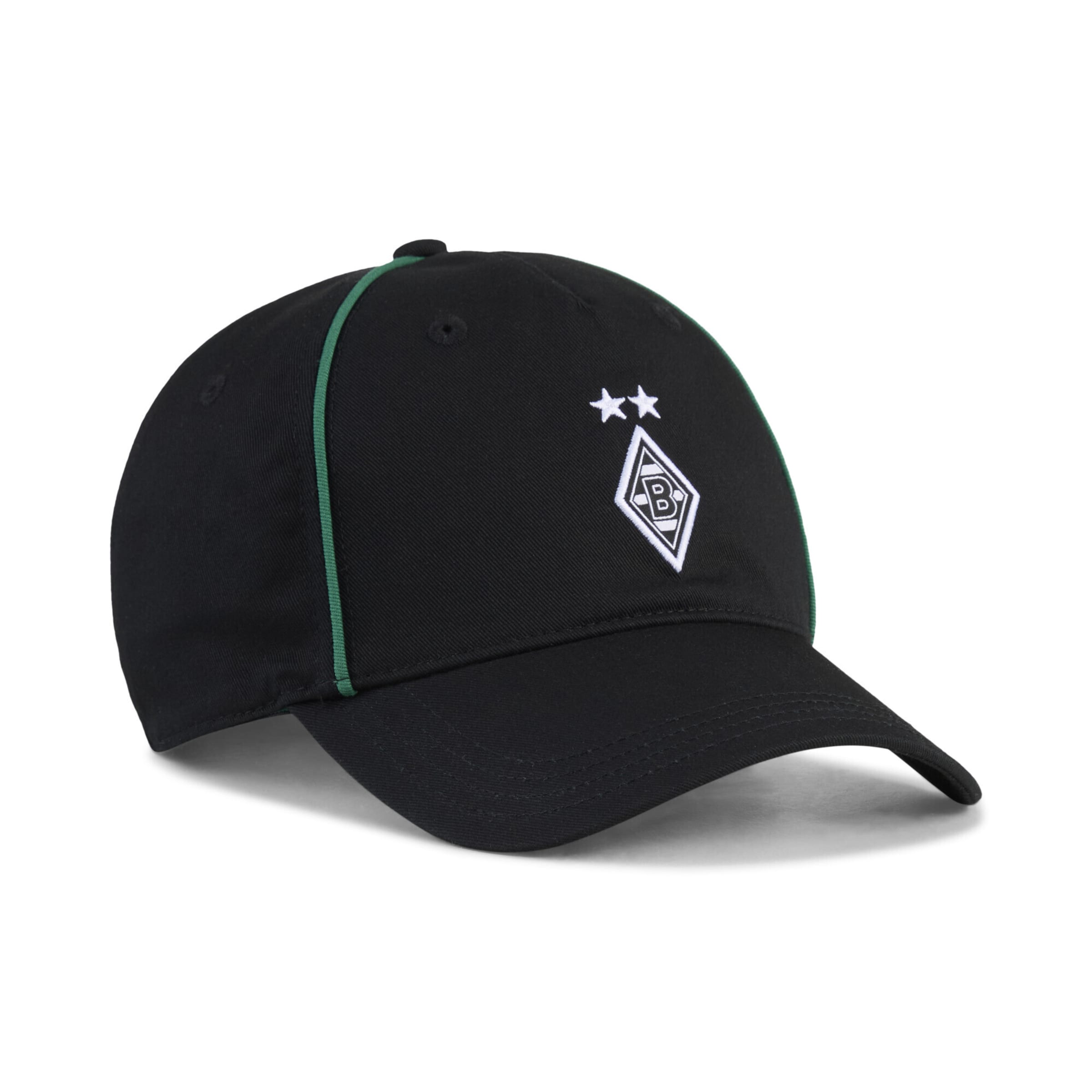 PUMA Sportcap 'Borussia Mönchengladbach King' in grün / schwarz / weiß, Produktansicht