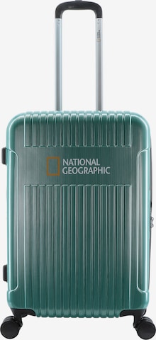 National Geographic Suitcase 'Transit' in Green: front