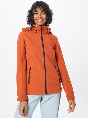 ICEPEAK Outdoorjacka 'BRENHAM' i brun: framsida