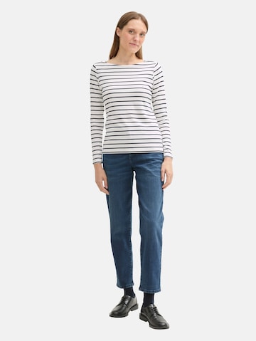 balts TOM TAILOR T-Krekls