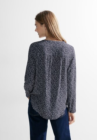 CECIL Blouse 'Dobby' in Blue