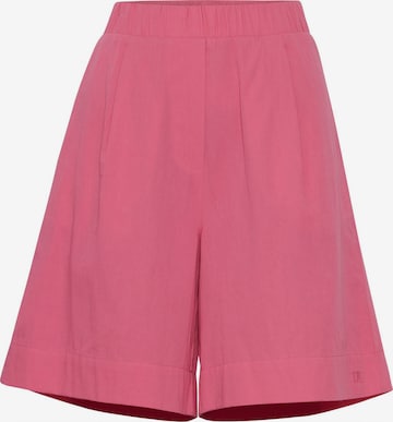 Pantalon chino 'FREJA' The Jogg Concept en rose : devant