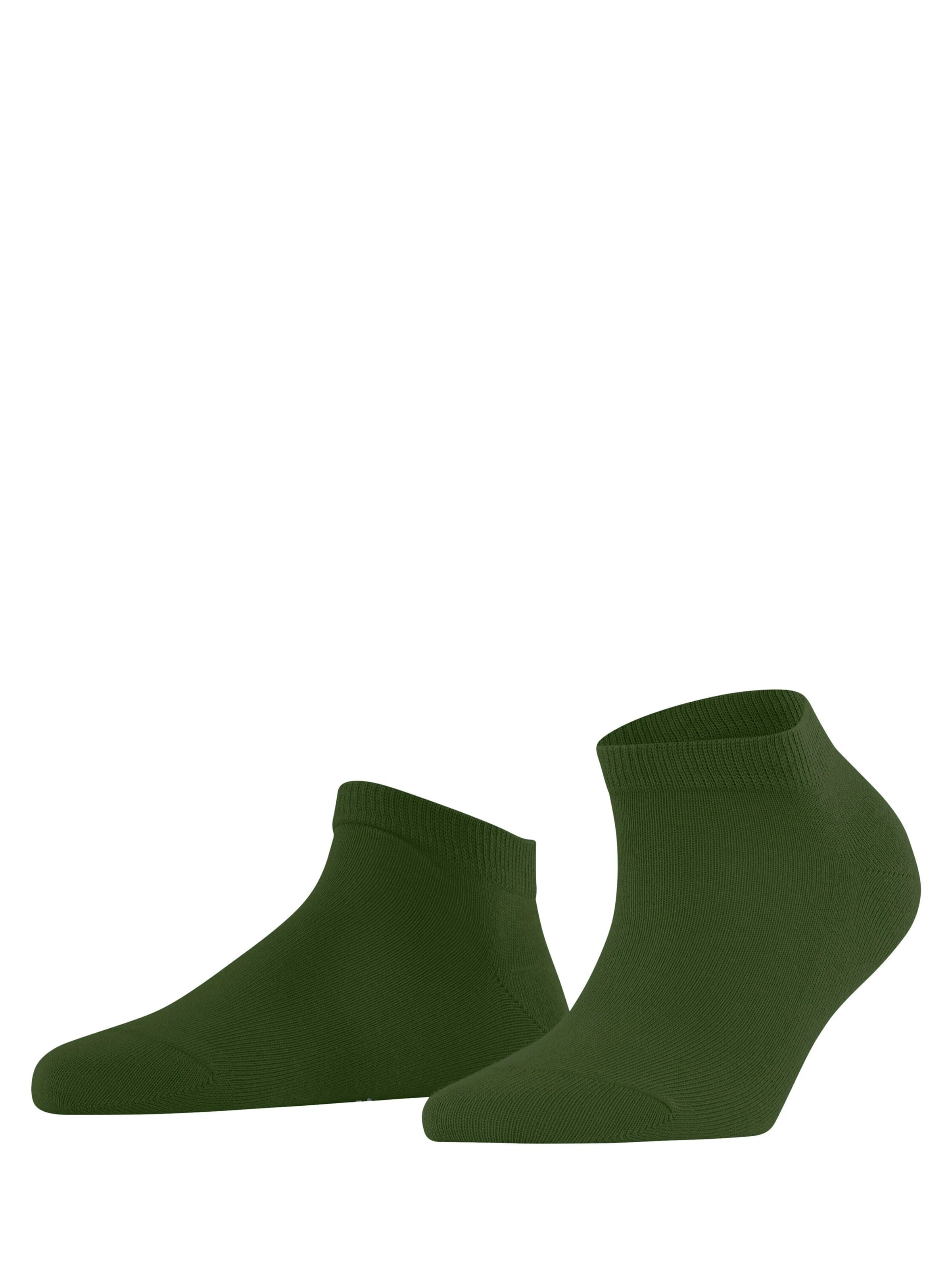 FALKE Ankle Socks 'Family' in Green: front