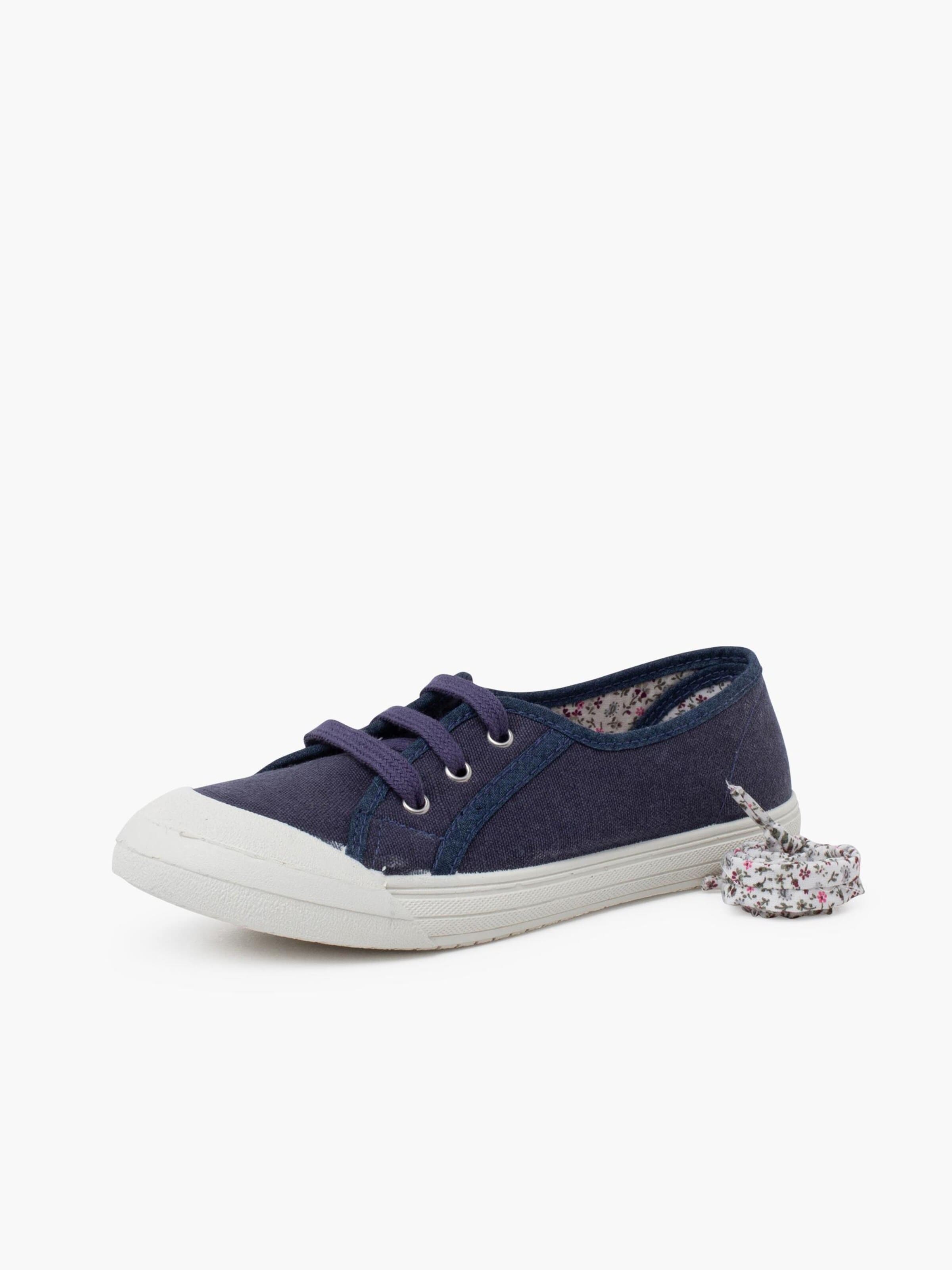 Baskets Pisamonas en bleu : devant