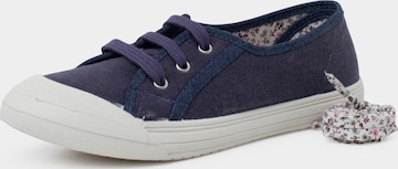 Baskets Pisamonas en bleu : devant