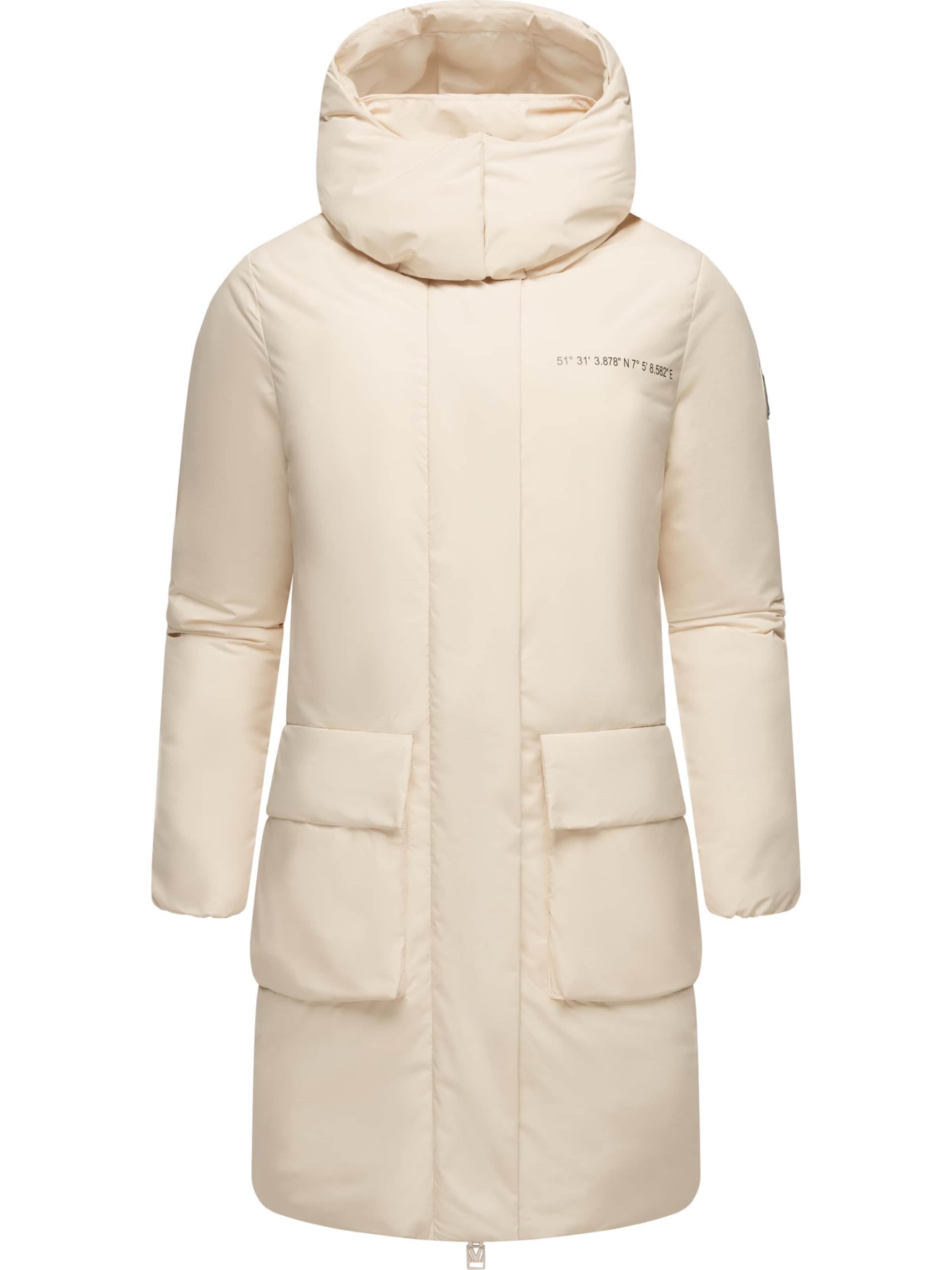 Cappotto invernale 'Nanami 16' di MARIKOO in beige: frontale