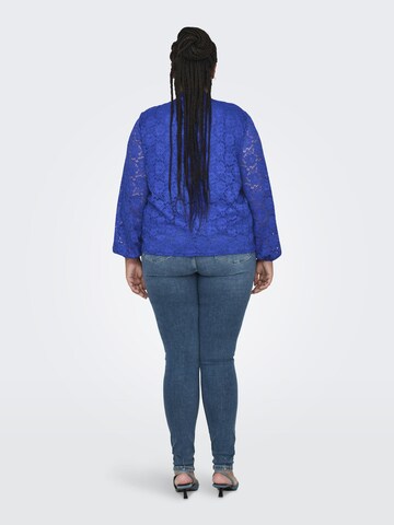 ONLY Carmakoma Blouse 'CARLusia' in Blauw