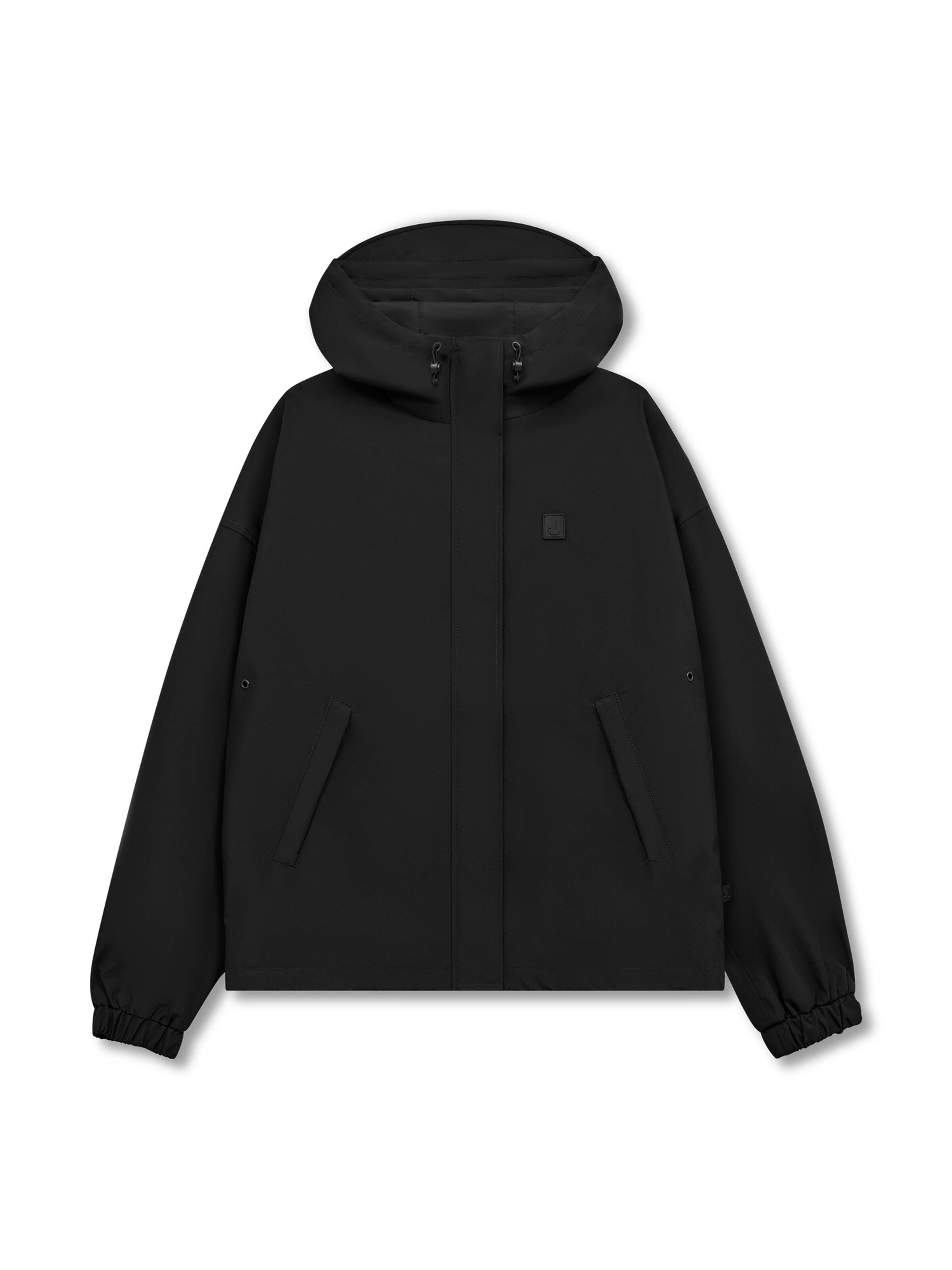 Johnny Urban Outdoor jacket 'Aubrey' in Black: front