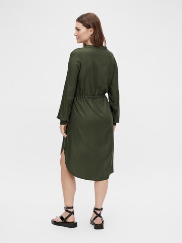 MAMALICIOUS Shirt dress 'Zion Lia' in Green