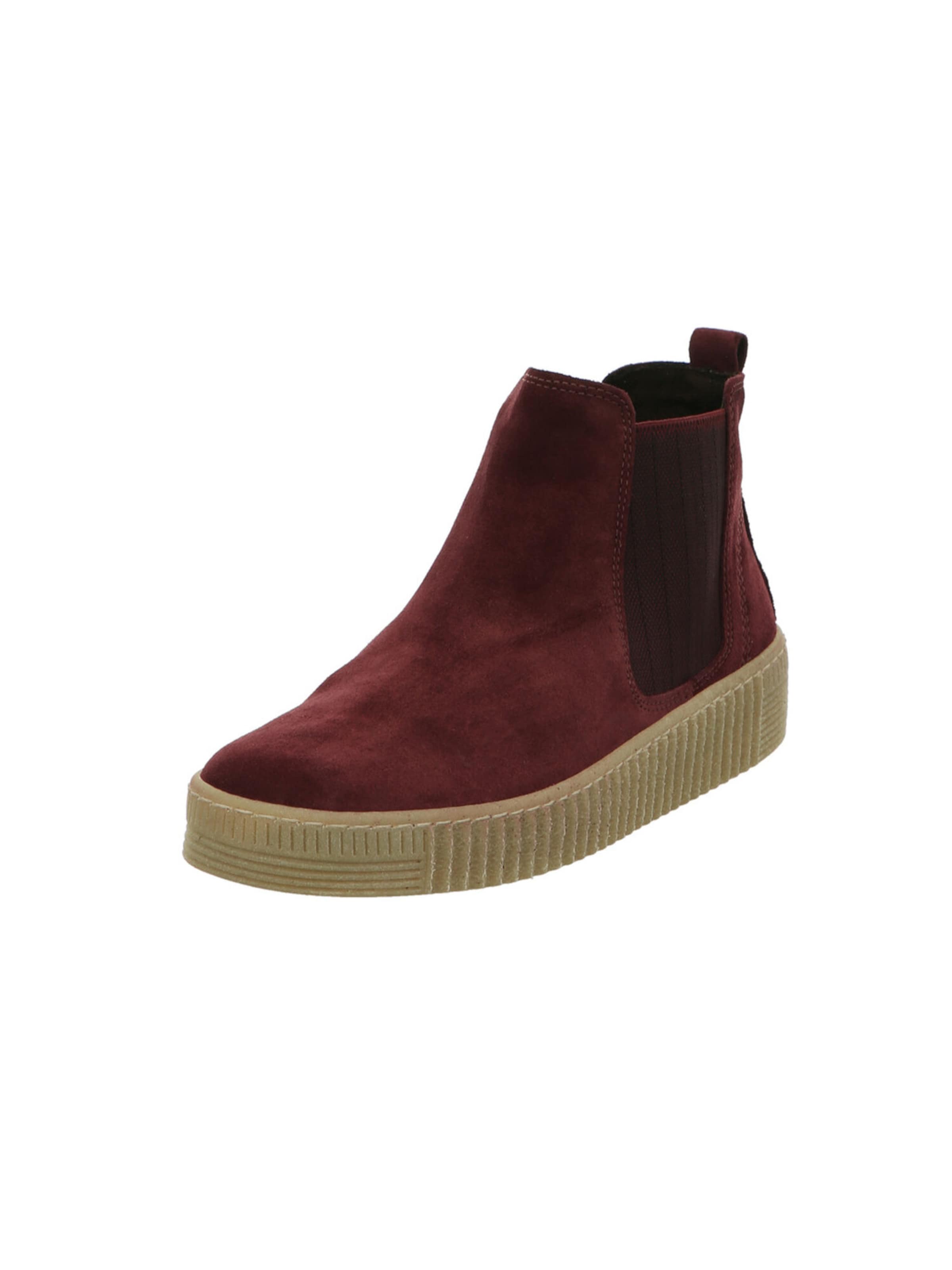 GABOR Chelsea Boots in Red: front