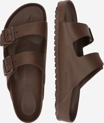 BIRKENSTOCK Pantolette 'Arizona' in Braun