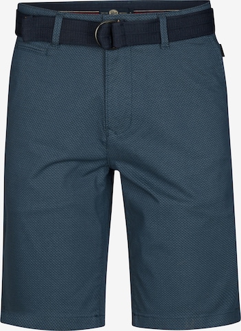 Petrol Industries Regular Chino in Blauw: voorkant