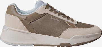 Calvin Klein Sneaker in Braun: Vorderseite