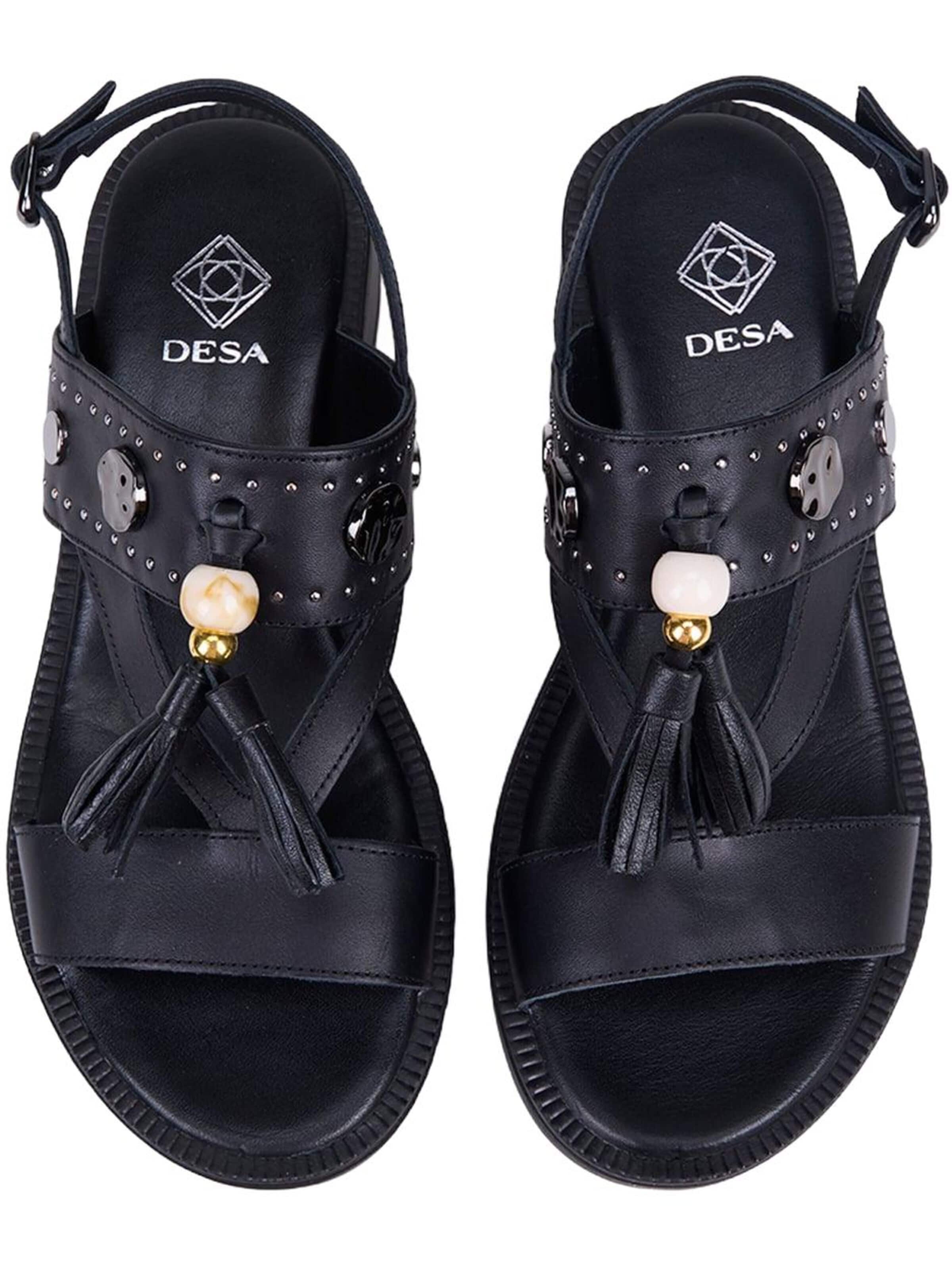 Desa Sandals 'Sandalen' in Black