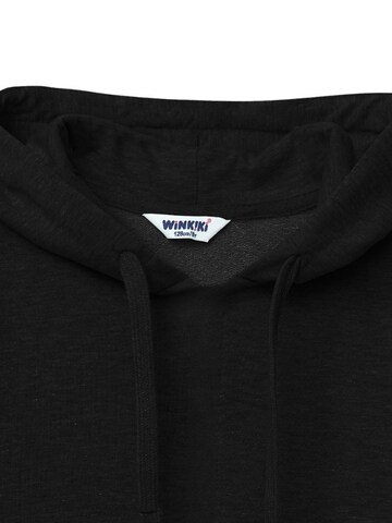 WINKIKI Sweatshirt in Black