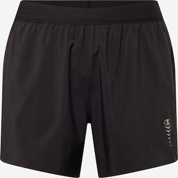 Champion Authentic Athletic Apparel Regular Sportshorts in Schwarz: predná strana