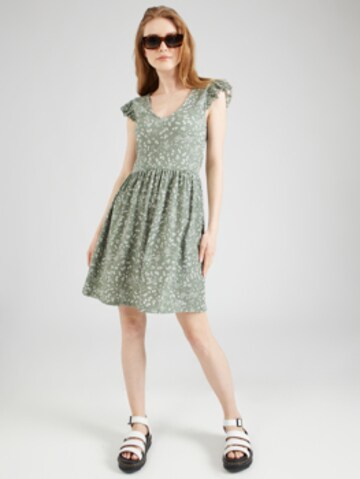 Robe 'REGINA' ONLY en vert : devant