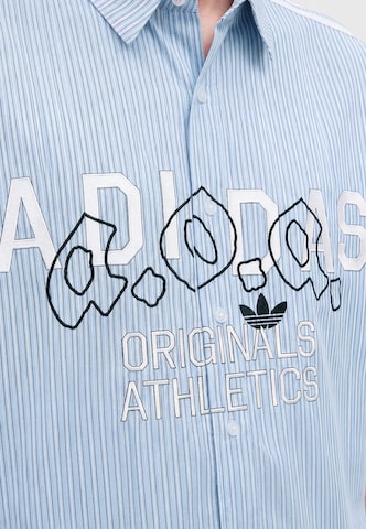 ADIDAS ORIGINALS Comfort Fit Πουκάμισο σε μπλε
