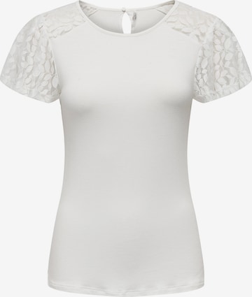 ONLY - Camiseta 'Kanye' en blanco: frente