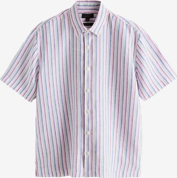 Next Button Up Shirt in Pink: front