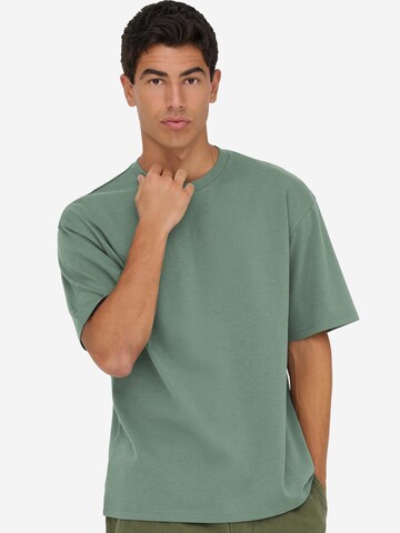 Only & Sons Shirt 'Caspian'‌‌‌‌‌‌‌‌‌ in Grün