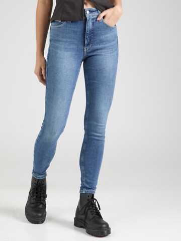 Calvin Klein Jeans Skinny Kavbojke | modra barva: sprednja stran