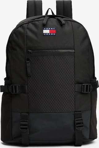 Tommy JeansRuksak - crna boja: prednji dio