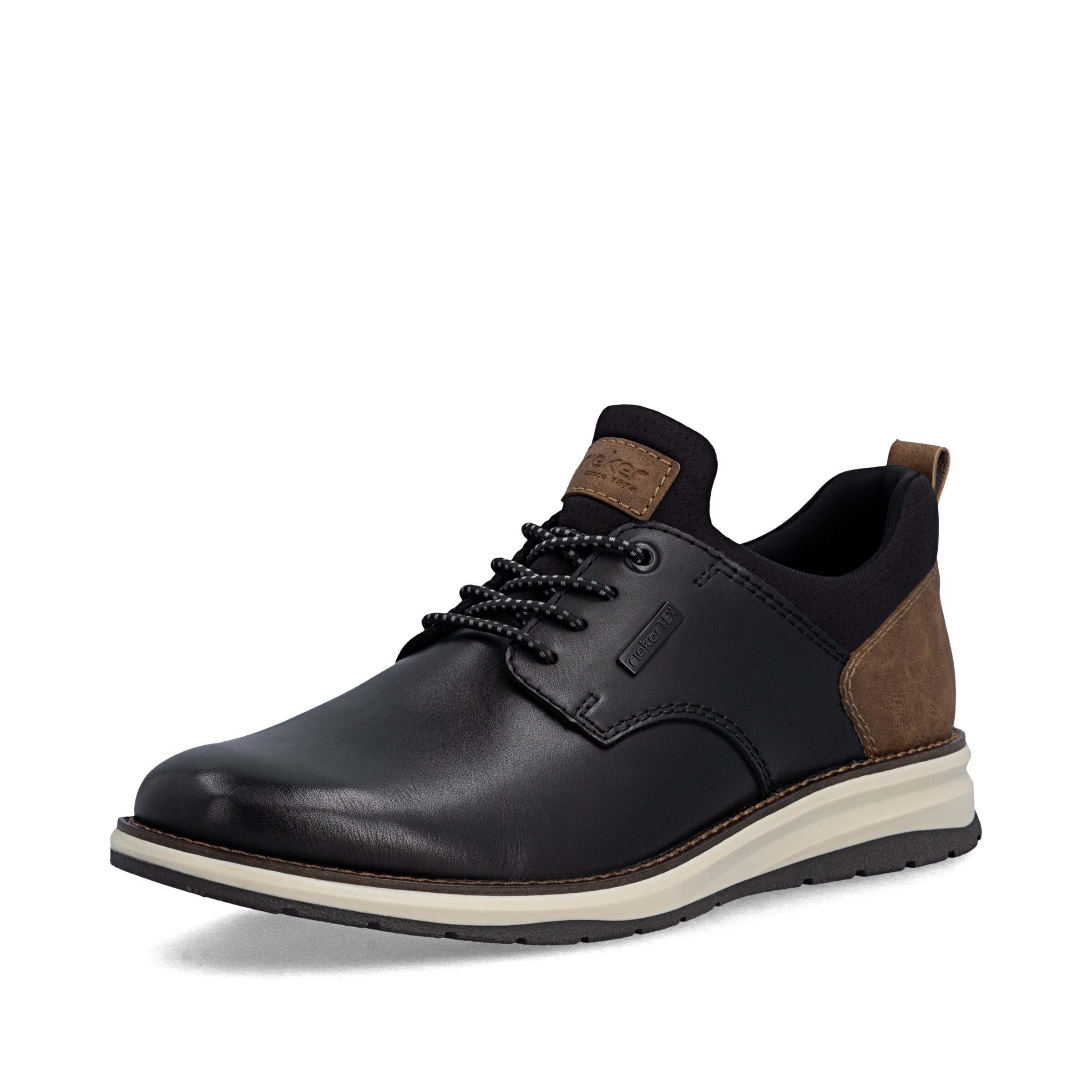 Slip on ' 14755 ' Rieker en noir : devant