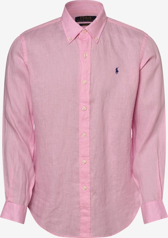 Polo Ralph Lauren Regularny krój Koszula w kolorze różowy: przód
