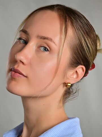 Akzent Earrings 'Matti, langlebig' in Gold: front