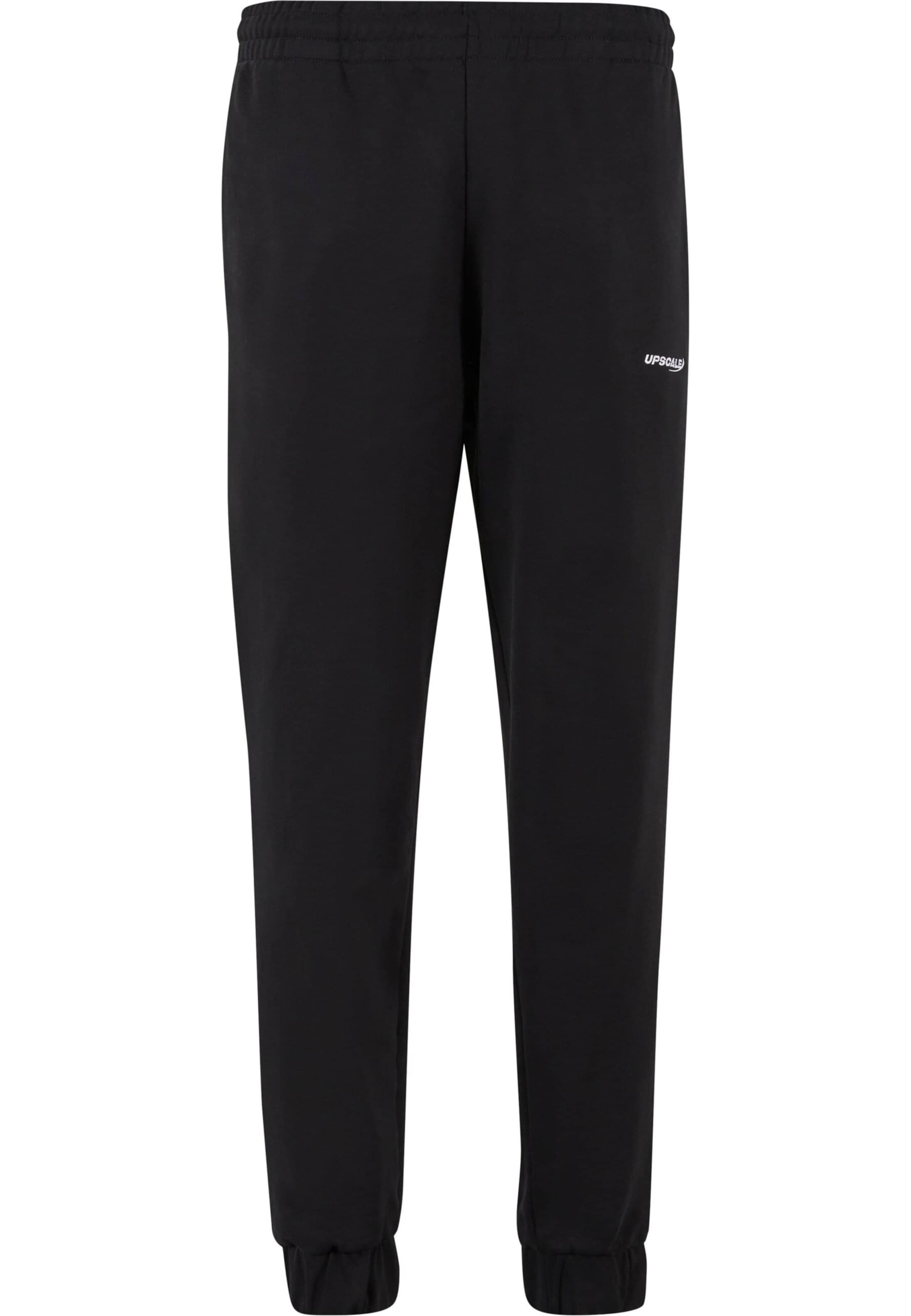 MT Upscale Tapered Pants in Black: front