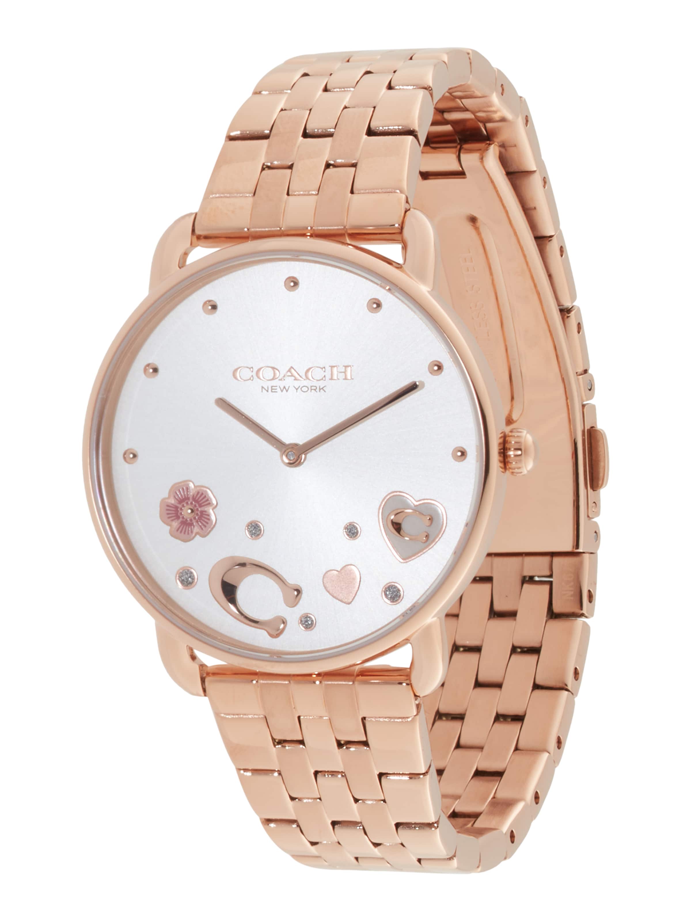 Montre à affichage analogique 'Elliot' COACH en or : devant