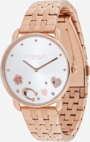 auksinė COACH Analoginis (įprasto dizaino) laikrodis 'Elliot': priekis