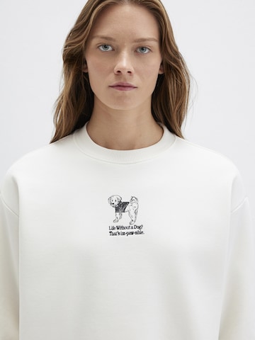 Mavi Sweatshirt i hvid