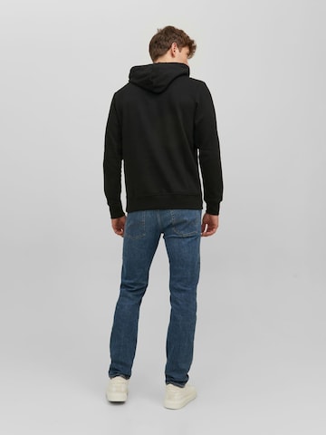 JACK & JONESSweater majica 'Tamp' - crna boja