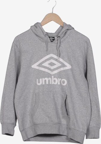 UMBRO Kapuzenpullover S in Grau: Vorderseite