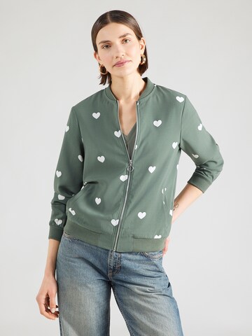 VERO MODA Övergångsjacka 'VMCoco' i grön: framsida