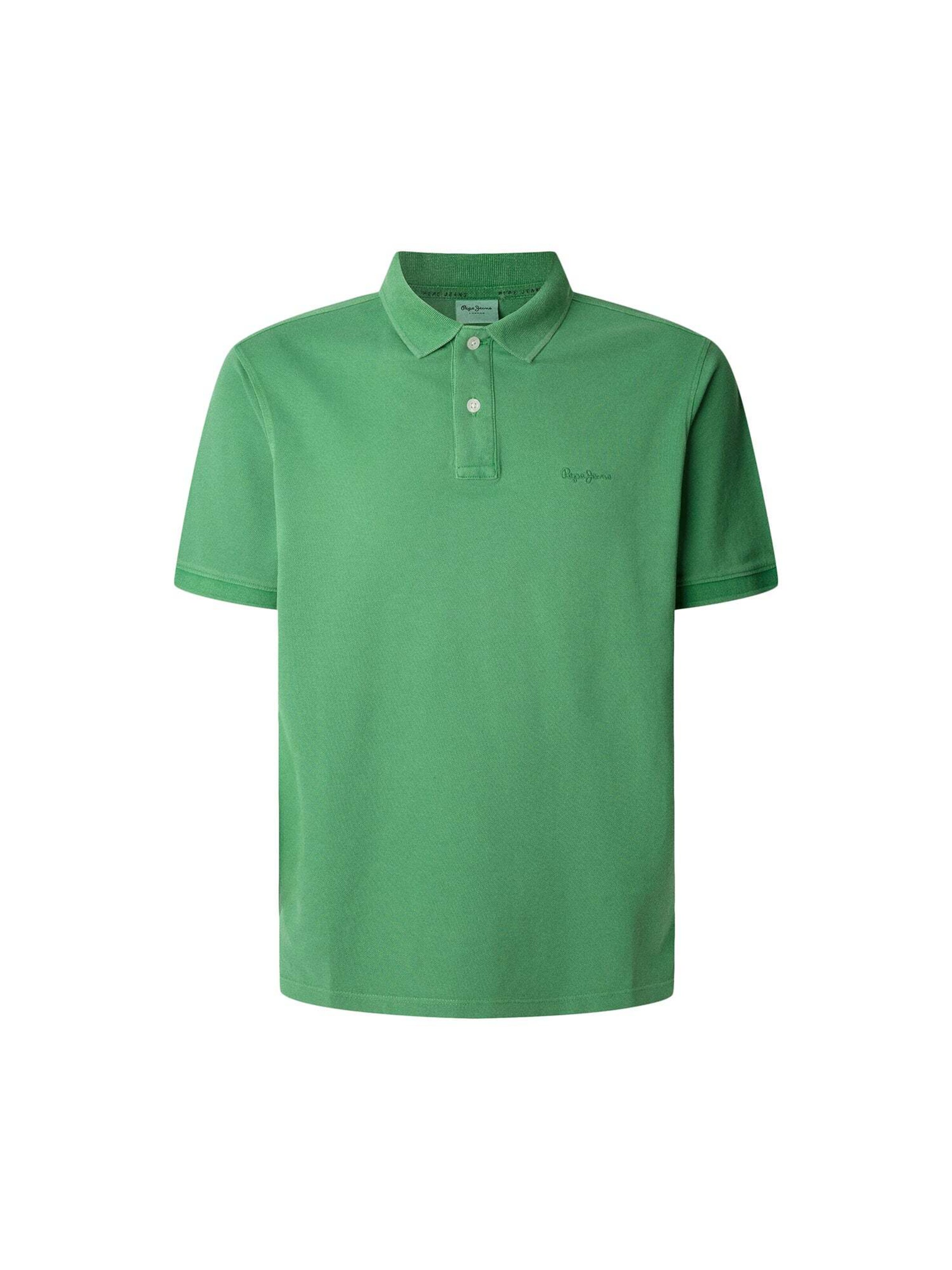 T-Shirt 'NEW OLIVER' Pepe Jeans en vert : devant