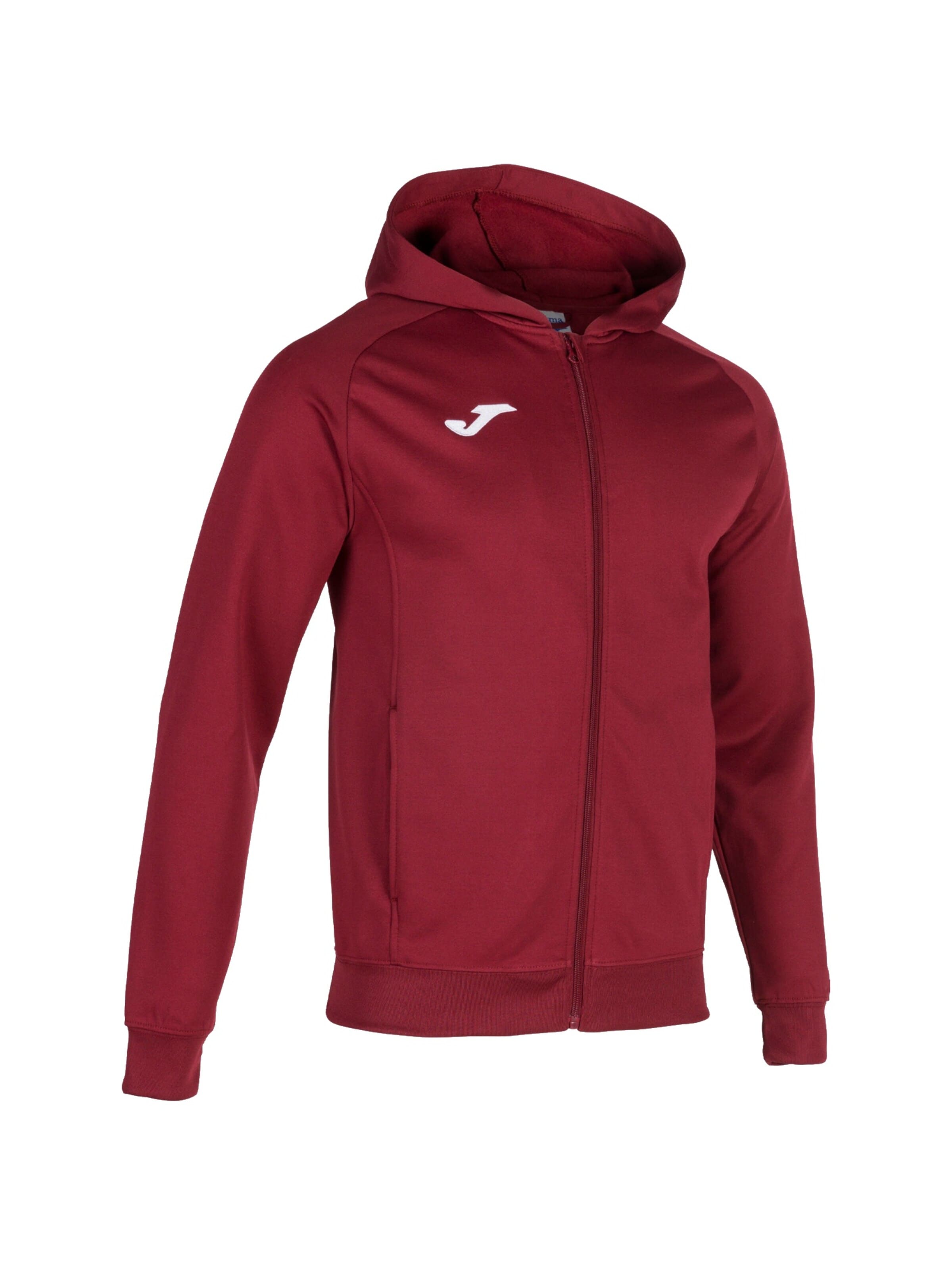 JOMA Sweatshirt 'Joma Menfis Hoodie' in Rood: voorkant