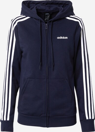 ADIDAS PERFORMANCE Sportski gornji dio trenirke 'Essentials Linear' u tamno plava / bijela, Pregled proizvoda