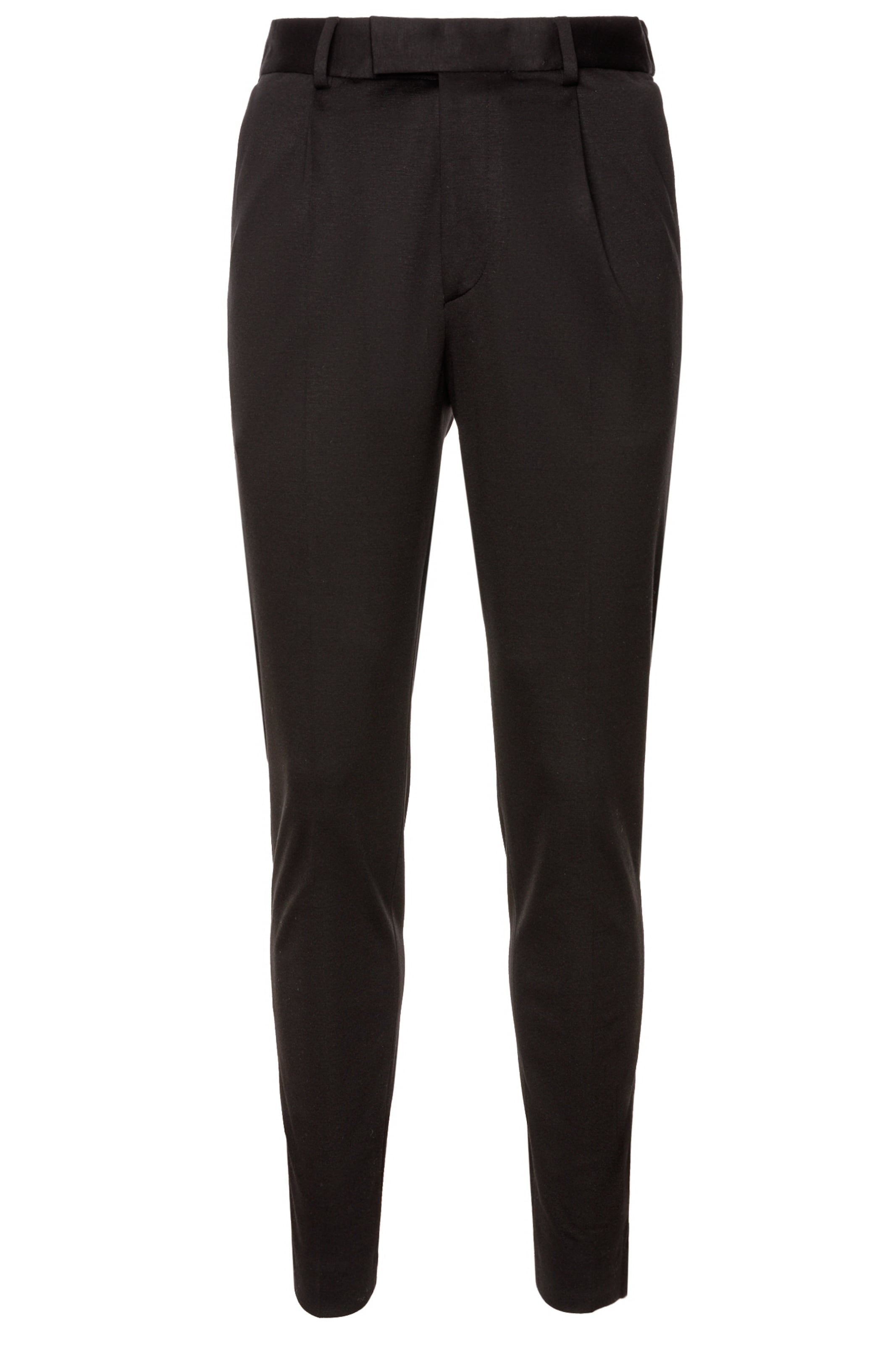 JOOP! Παντελόνι πλισέ 'Bird' σε μαύρο: μπροστά