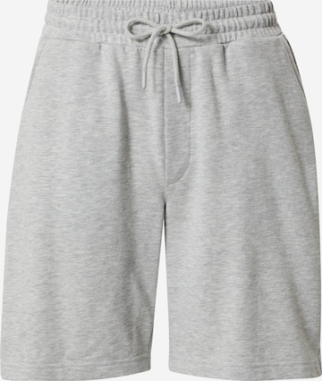 ABOUT YOU x Kevin Trapp Pants 'Andre' in Grey: front